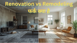 Renovation vs Remodeling Difference