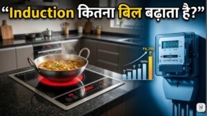 induction chulha electricity consumption India
