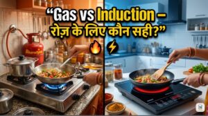 gas vs induction daily use comparison India