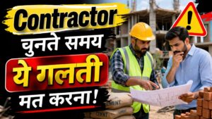 घर बनाते समय Contractor चुनते समय ये 7 बड़ी गलतियाँ मत करना